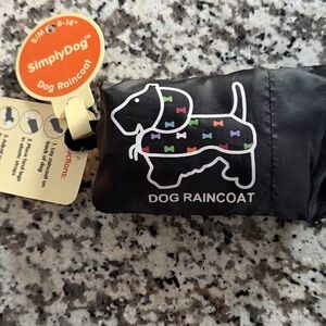 Black Dog Raincoat